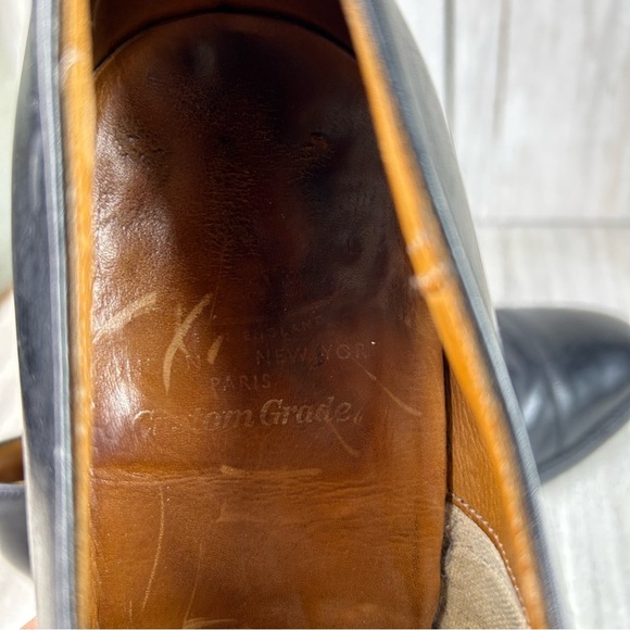 Church’s Last 73 Black Leather Oxford Dress Shoe Mens Size 10 D - Picture 9 of 13